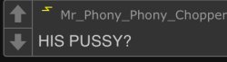 HIS PUSSY? Meme Template