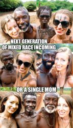 Mixed race Meme Template