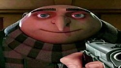 Wide gru Meme Template