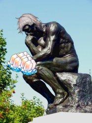 Caelus Thinker Meme Template
