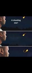 Shooting star Meme Template