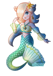 mermaid rosalina Meme Template