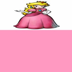 who likes princess peach ? Meme Template