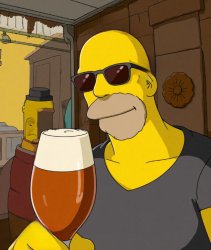 mi papá de simpson Meme Template
