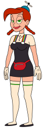 Aunt Grandma (Pricilla Jones) (Uncle Grandpa) PNG Meme Template