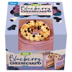 Blueberry Cheesecake'd Asda Cake Meme Template