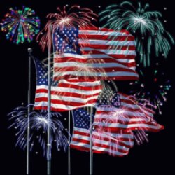 4th of July Flags Meme Template