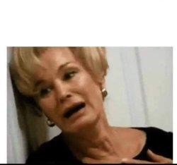 Scared lady Meme Template