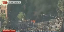 LA Riots 2025 Meme Template