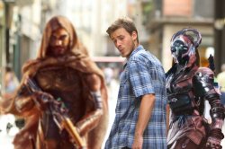 Destiny player distracted by Dune Awakening Meme Template