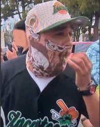 Rock Throwing LA Rioter Zapoteca Nopaleros Meme Template