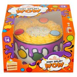 Pop! Splat! Wow! Morrisons Cake Meme Template