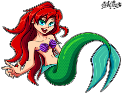 cute ariel Meme Template