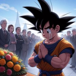 goku sad Meme Template