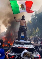 Los angeles riots 9. june 2025 Meme Template