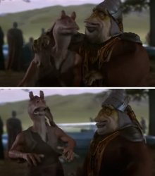jar jar Meme Template