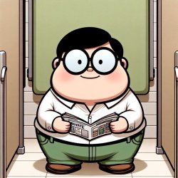 Peter Griffin taking a crap Meme Template