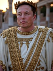 Elon Musk as Roman Emperor Meme Template