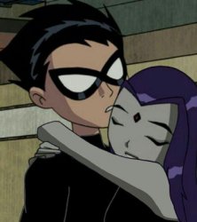 Teen Titans Raven Robin Meme Template