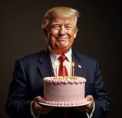 Trump birthday Meme Template
