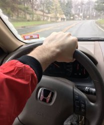 Left hand driving Meme Template
