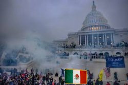 Jan 6 with Mexican flag Meme Template