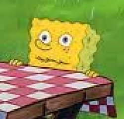 spongebob fried Meme Template