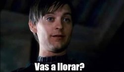 Vas a llorar Meme Template
