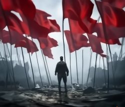 Red flags Meme Template