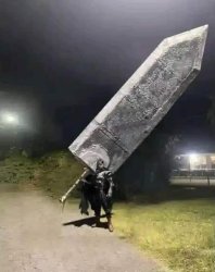 Big sword Meme Template