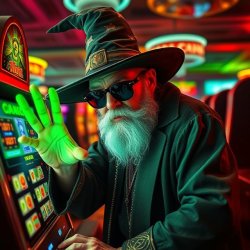 Cazino wizard Meme Template