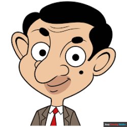 Mr. Bean Cartoon Meme Template