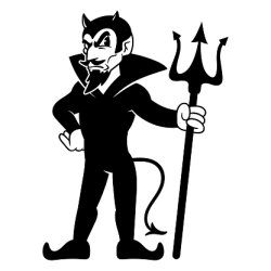 Classic Cartoon devil Meme Template