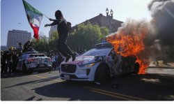 LA Riots paid protestor Meme Template