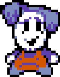 Ramb Deltarune (White) Meme Template