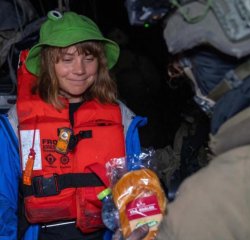 greta handed sandwich Meme Template