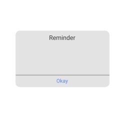 reminder notification Meme Template