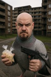 Council estate pigeon Meme Template
