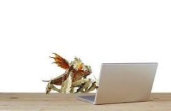 Terminid typing at computer 2 Meme Template