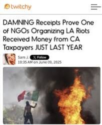 L.A. Riots Newspaper Meme Template