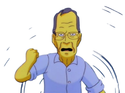 George Bush The Simpsons Meme Template