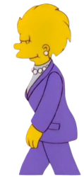President Lisa Simpson Meme Template