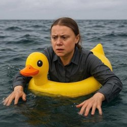 Grumpy Greta Thunberg Meme Template