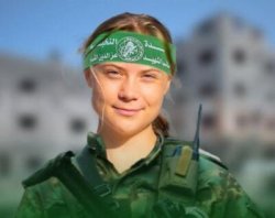 PLO Greta Thunberg Meme Template