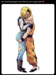 Me consoling Bakugo's Mom Meme Template
