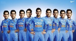 captain dhoni Meme Template
