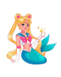 sailor mermoon Meme Template