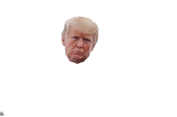 Trump sad face Meme Template
