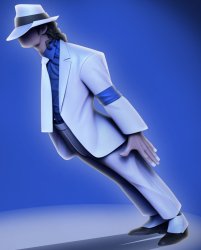 Micheal Jackson lean Meme Template