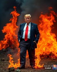 America burns Meme Template